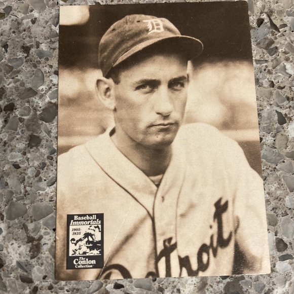 2 MINT RARE Hard to find Babe Herman and Delmer Baker MLB baseball cards - Picture 4 of 8